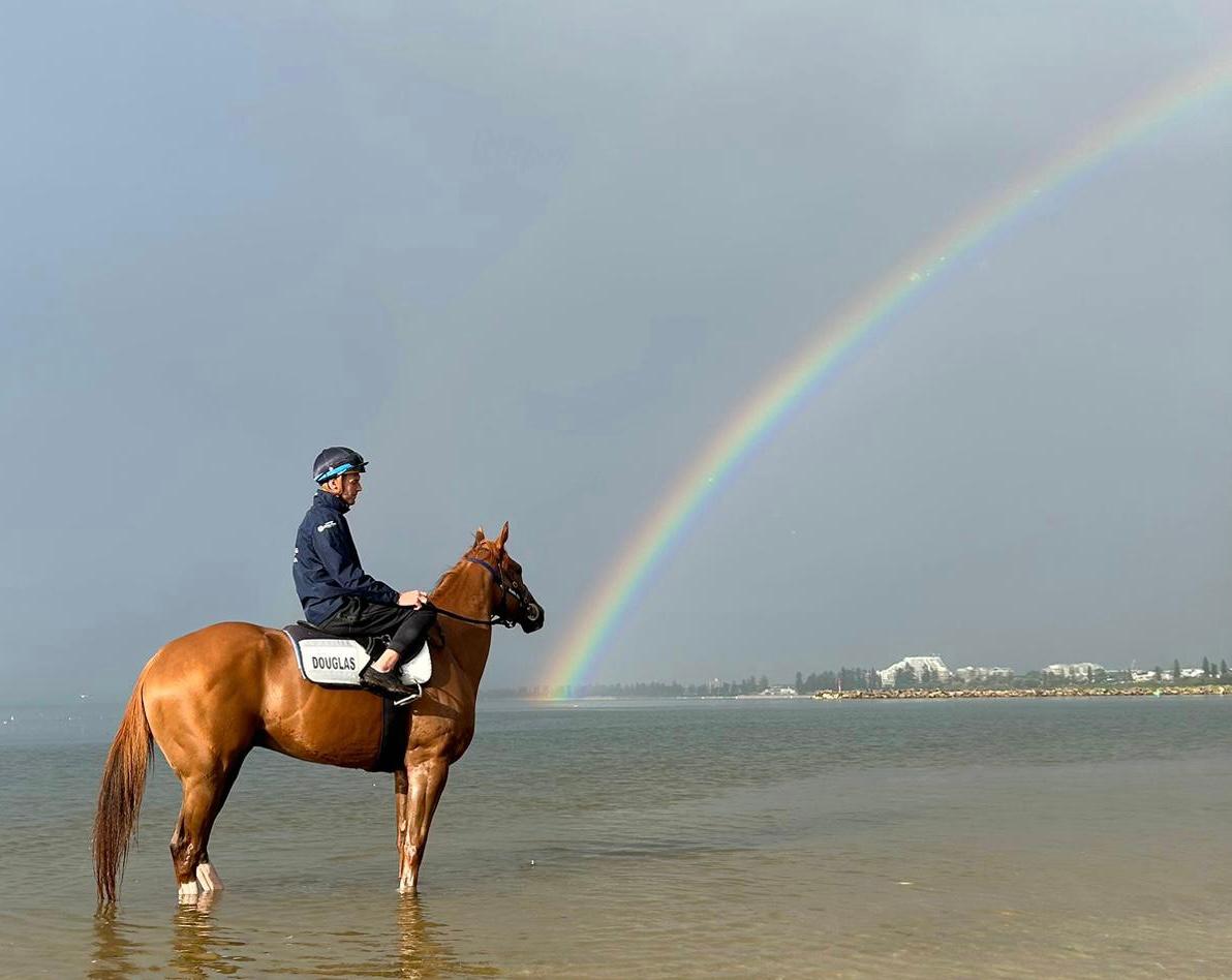 Giga Kick wins his first Group 1