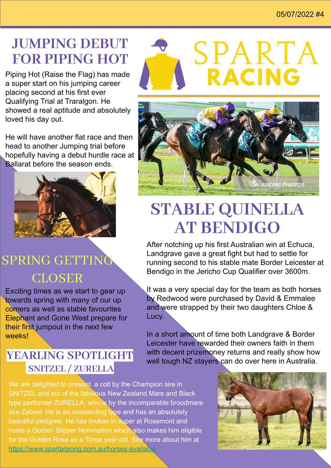 Stable Newsletter Number 4