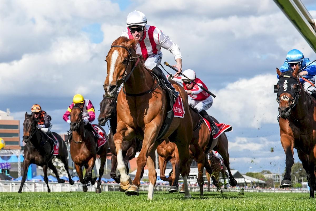 Giga Kick Back to His Brilliant Best with Schillaci Stakes Triumph