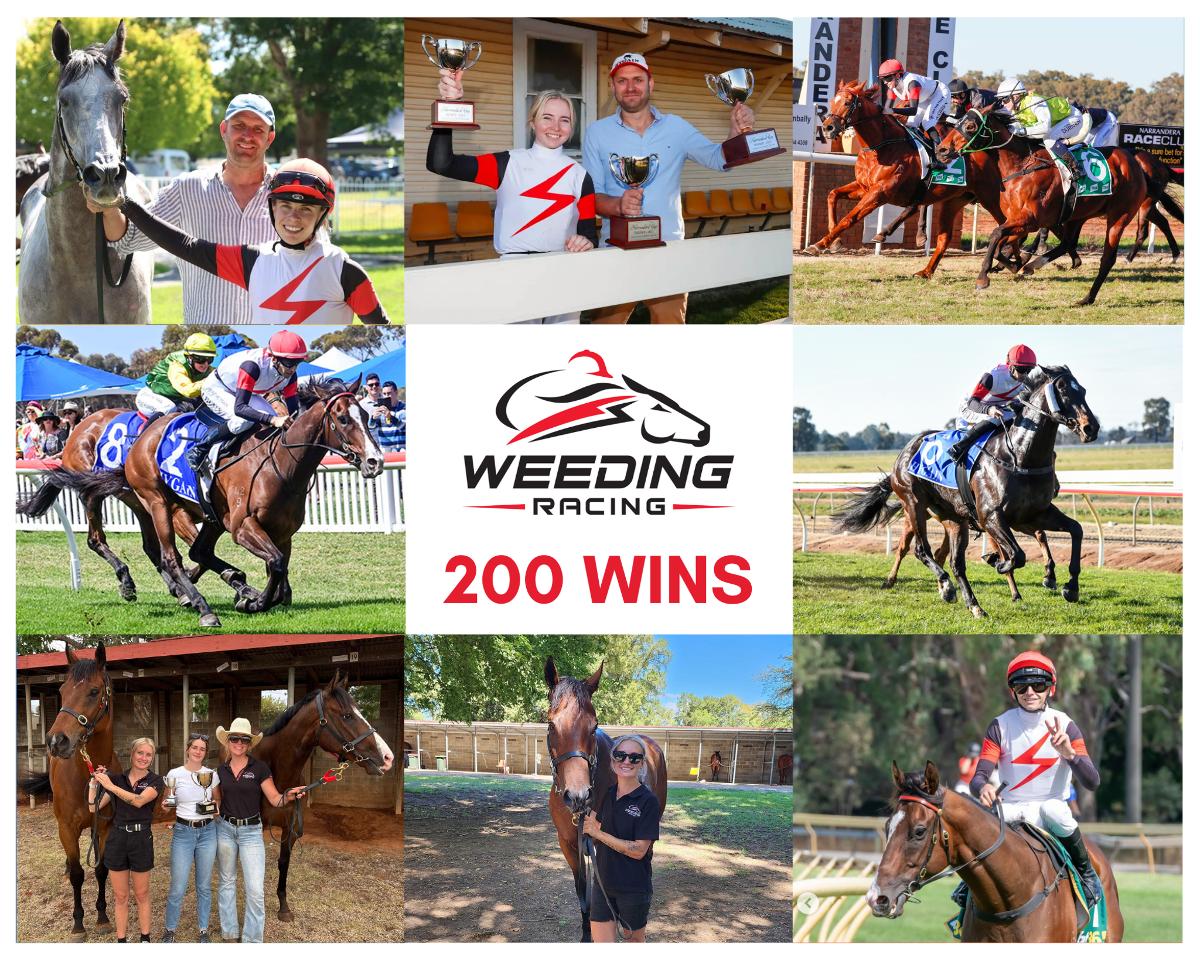 200 wins and $5 million in prizemoney up for Craig Weeding