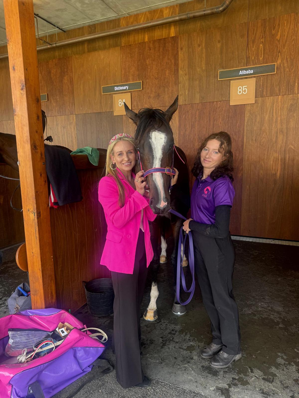 Alibaba first day at races